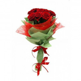 A004 BOUQUET WITH ROSES, DECORATION
