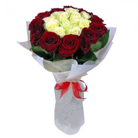 A003 BOUQUET WITH ROSES, DECORATION