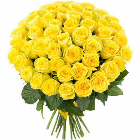 BOUQUET OF YELLOW ROSES